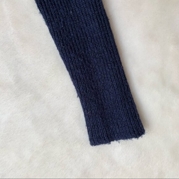 H&M Cardigan Sweater Aztec Southwestern Print Wool Long Maxi Open Front Knit XS - Picture 8 of 10